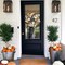 StaticPoster; Fall Decor - 18 Inch Autumn Maple Leaf Pumpkin Pine Cone Berry Wreath; Category:Fall Wreaths; Image:7